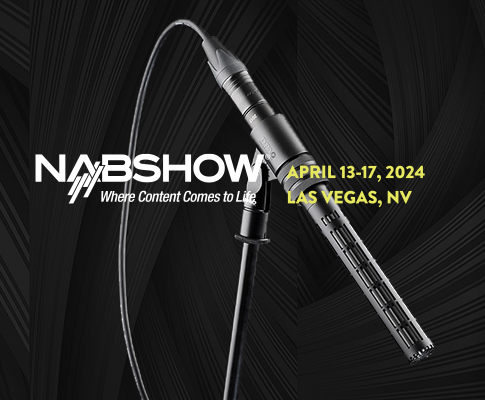 DPA 在 2024 年 NAB 展示新型紧凑型枪式话筒的多功能性