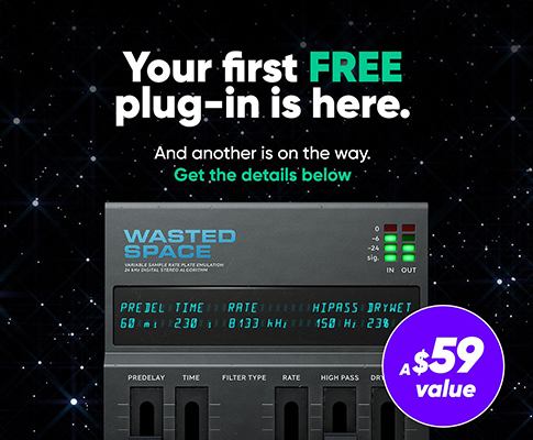 Softube 免费福利——Wasted Space 低保真混响插件