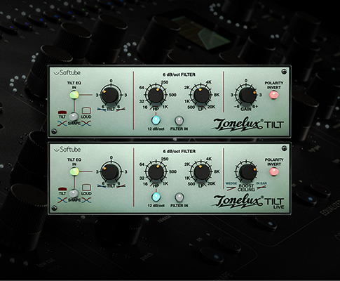 一秒钟让轨道变得“刚刚好”——Softube Tonelux Tilt & Tilt Live