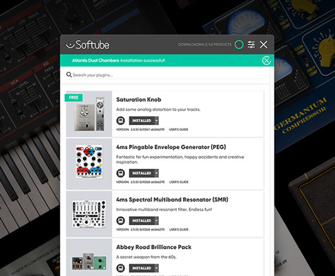 如何使用直接安装程序安装Softube 插件